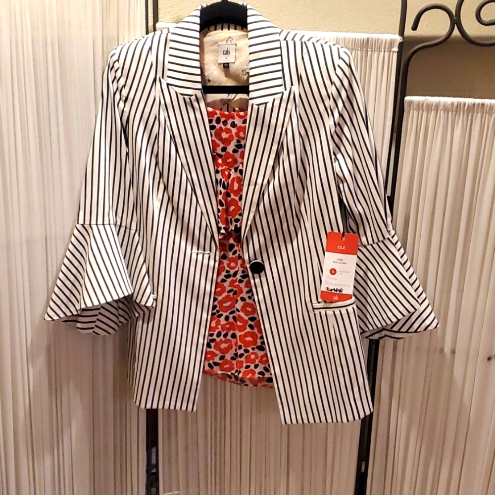 Cabi blouse and blazer set